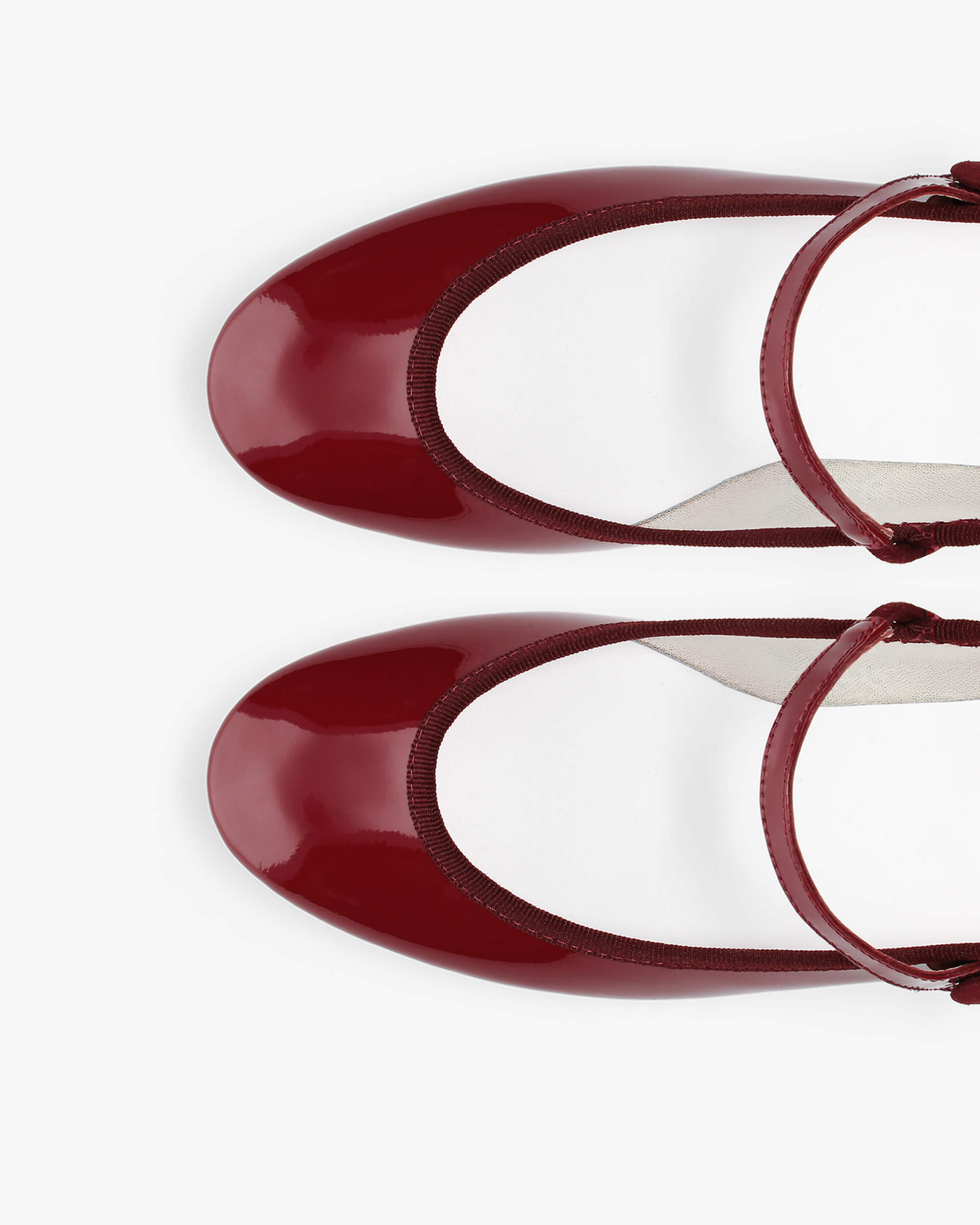 Rose Sole Rubber Mary Janes - 4