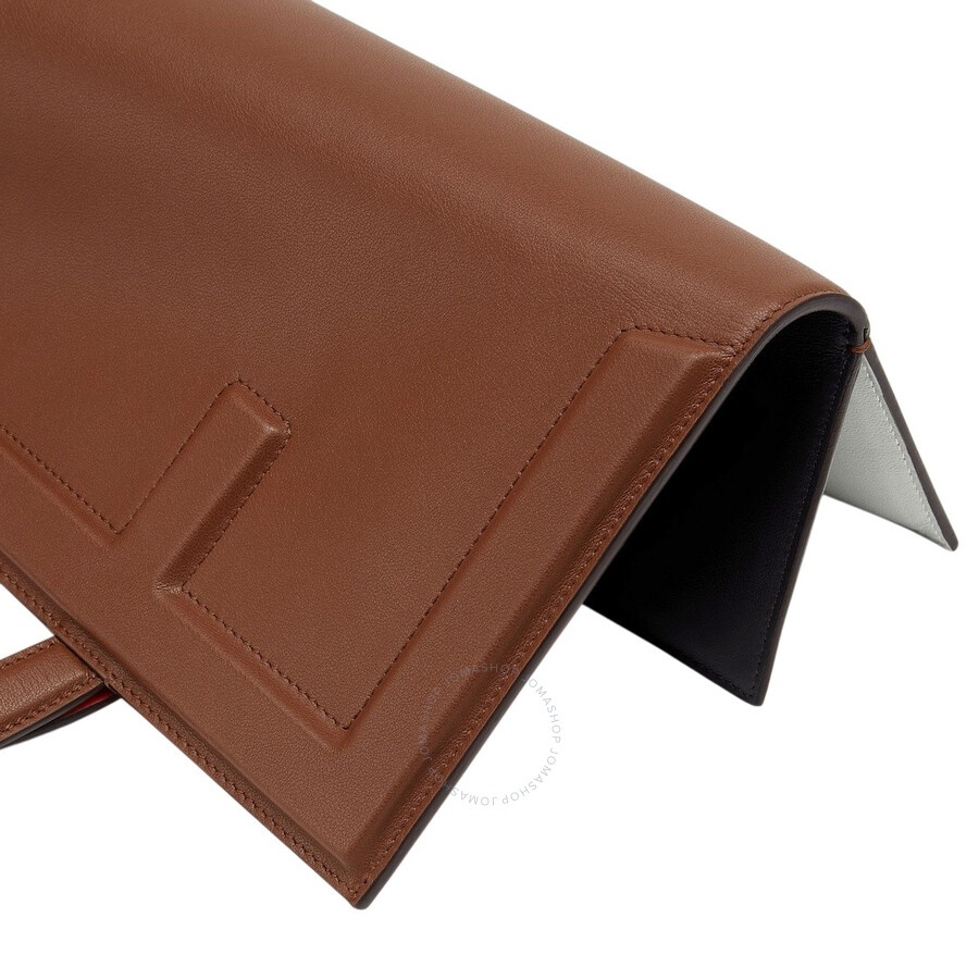 Fendi Flip Medium Shopper Leather Bag - 5