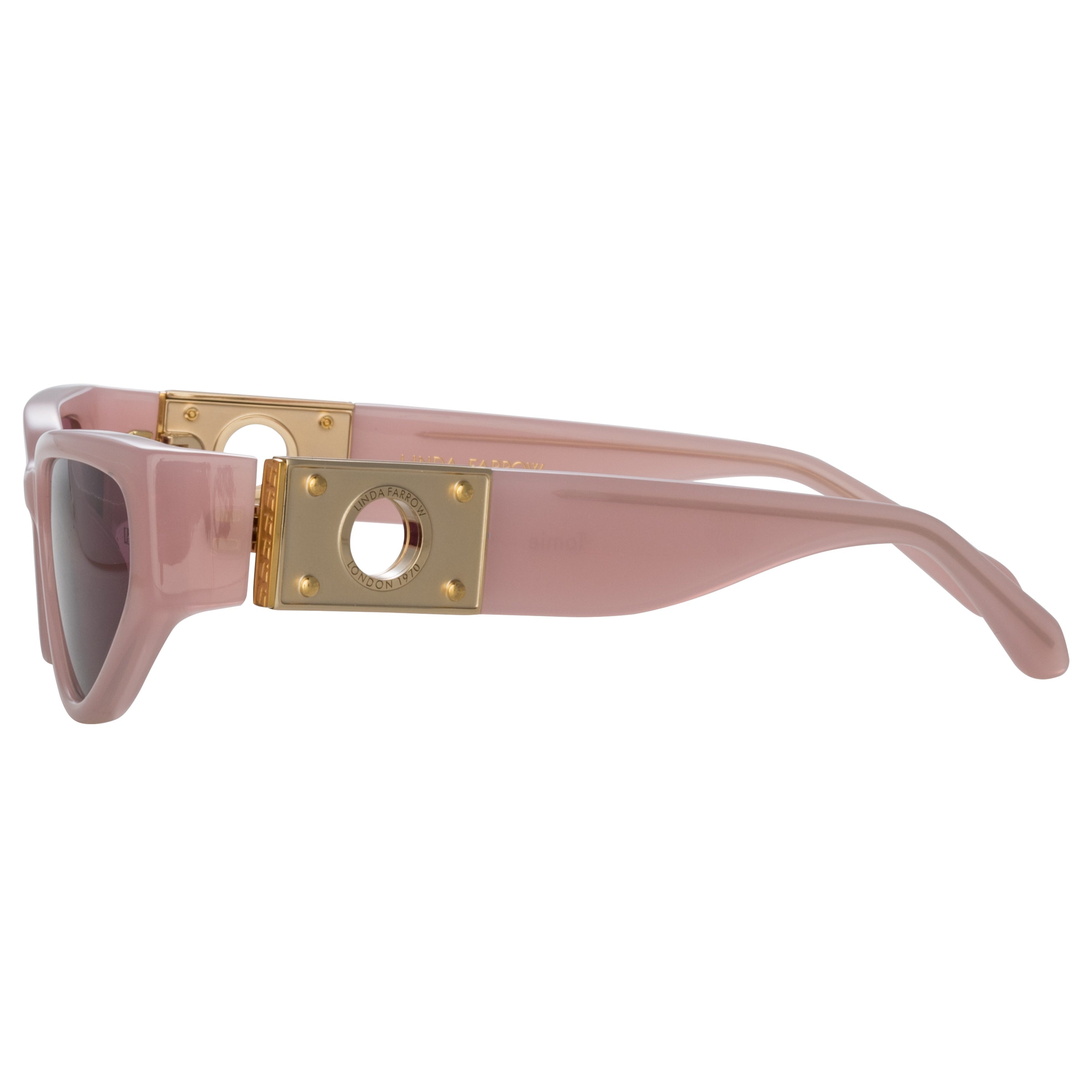 TOMIE CAT EYE SUNGLASSES IN LILAC - 5