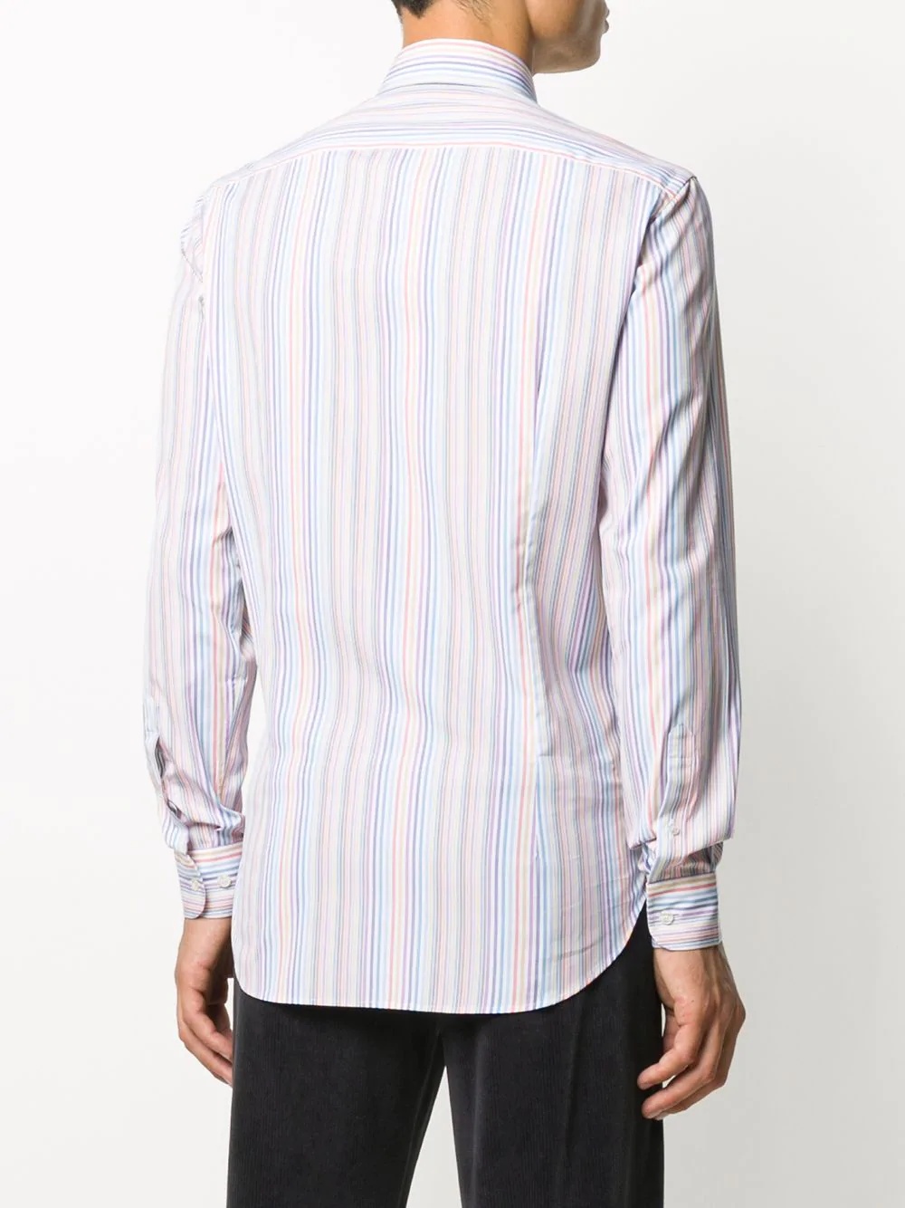 striped cotton shirt - 4