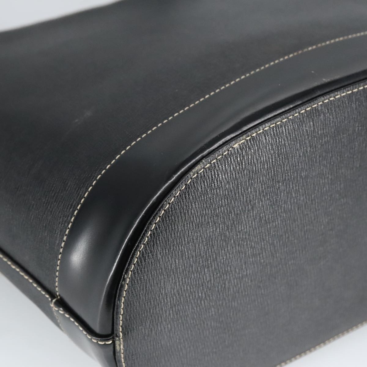 Burberry Tote Bag Leather Black - 13