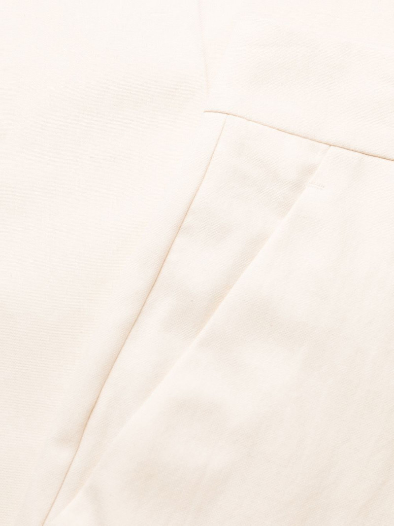 pressed-crease tailored trousers 5