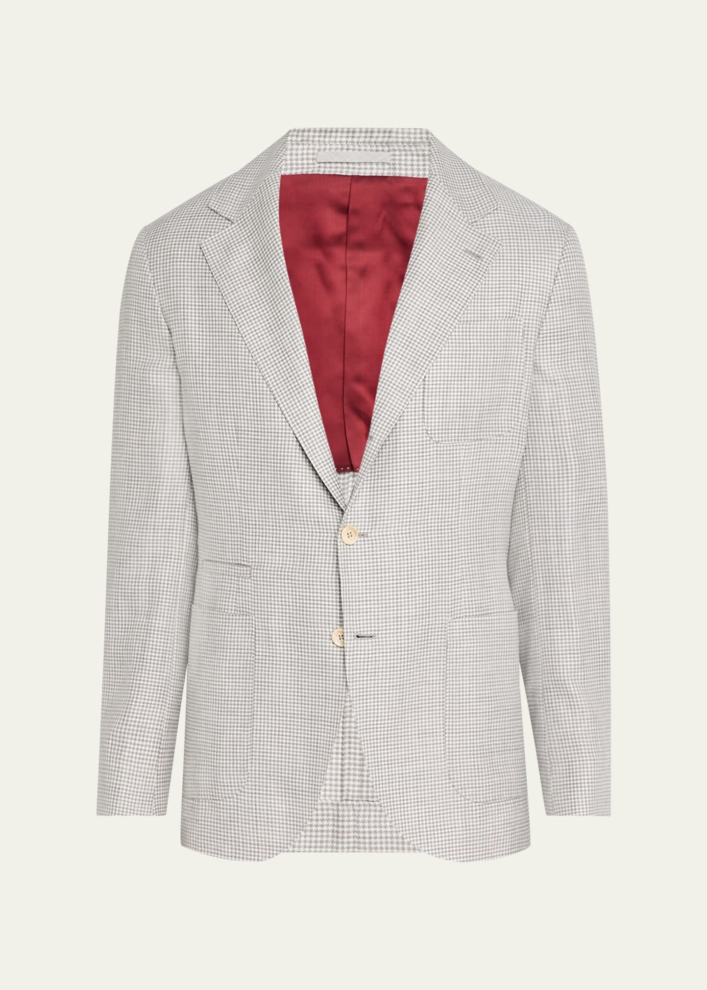 Men's Houndstooth Sport Coat - 1