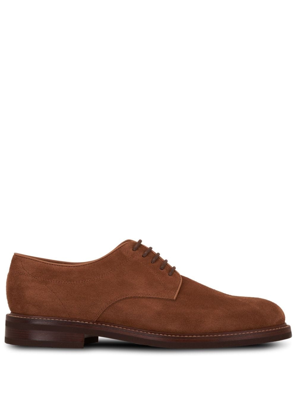 suede lace-up shoes - 1