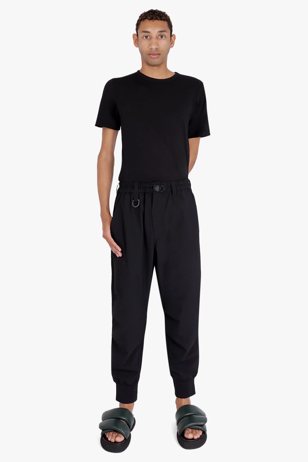 RIPSTOP CUFFED CARGO PANT | BLACK - 2