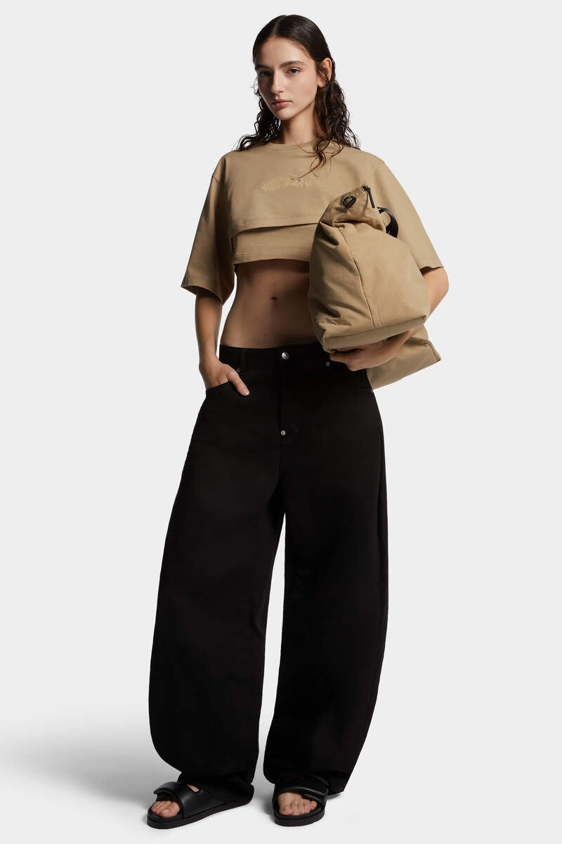 CROPPED LOOSE FIT ICON NEW GENERATION T-SHIRT - 5