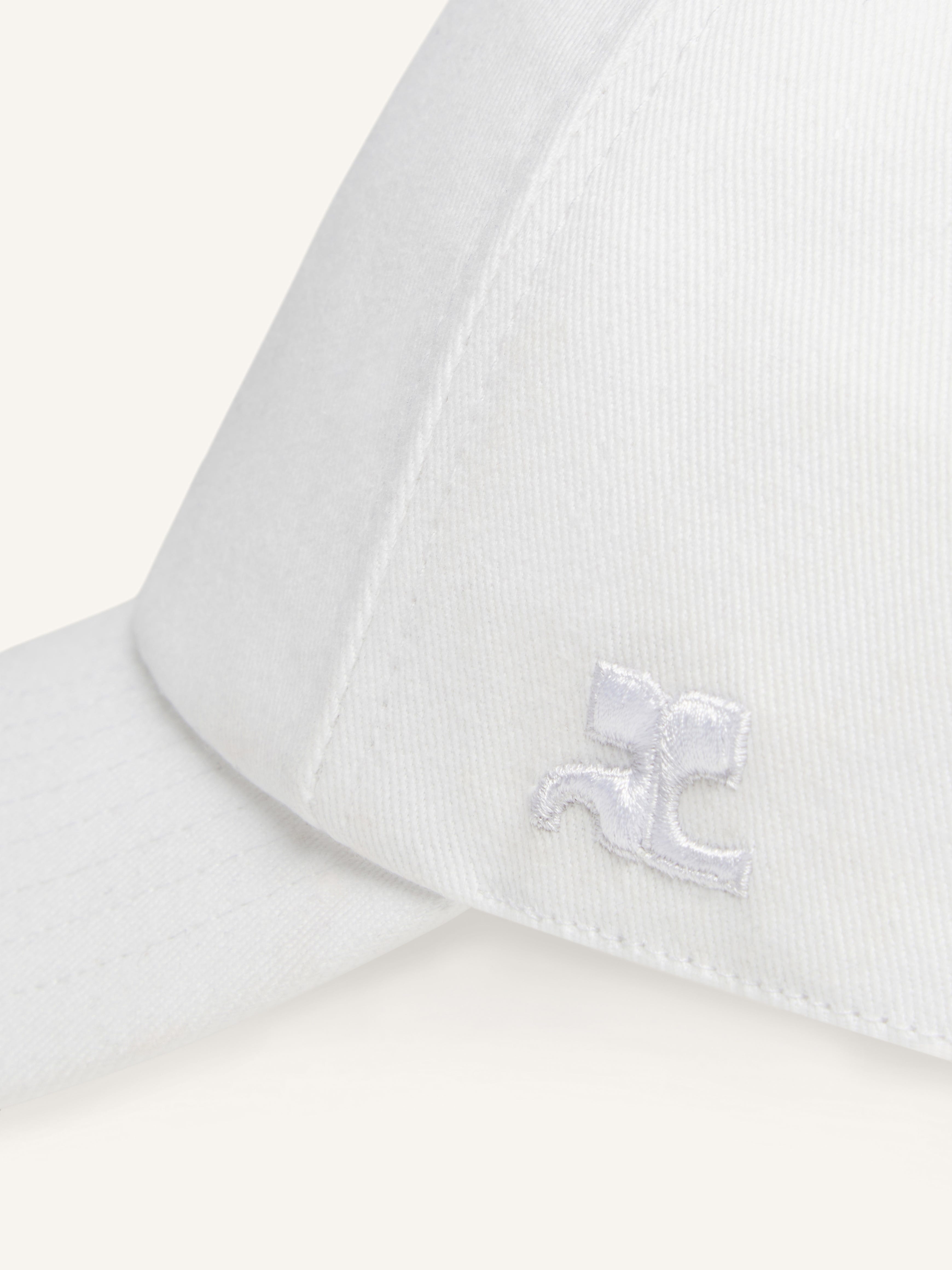 courrèges SIGNATURE AC COTTON CAP | REVERSIBLE