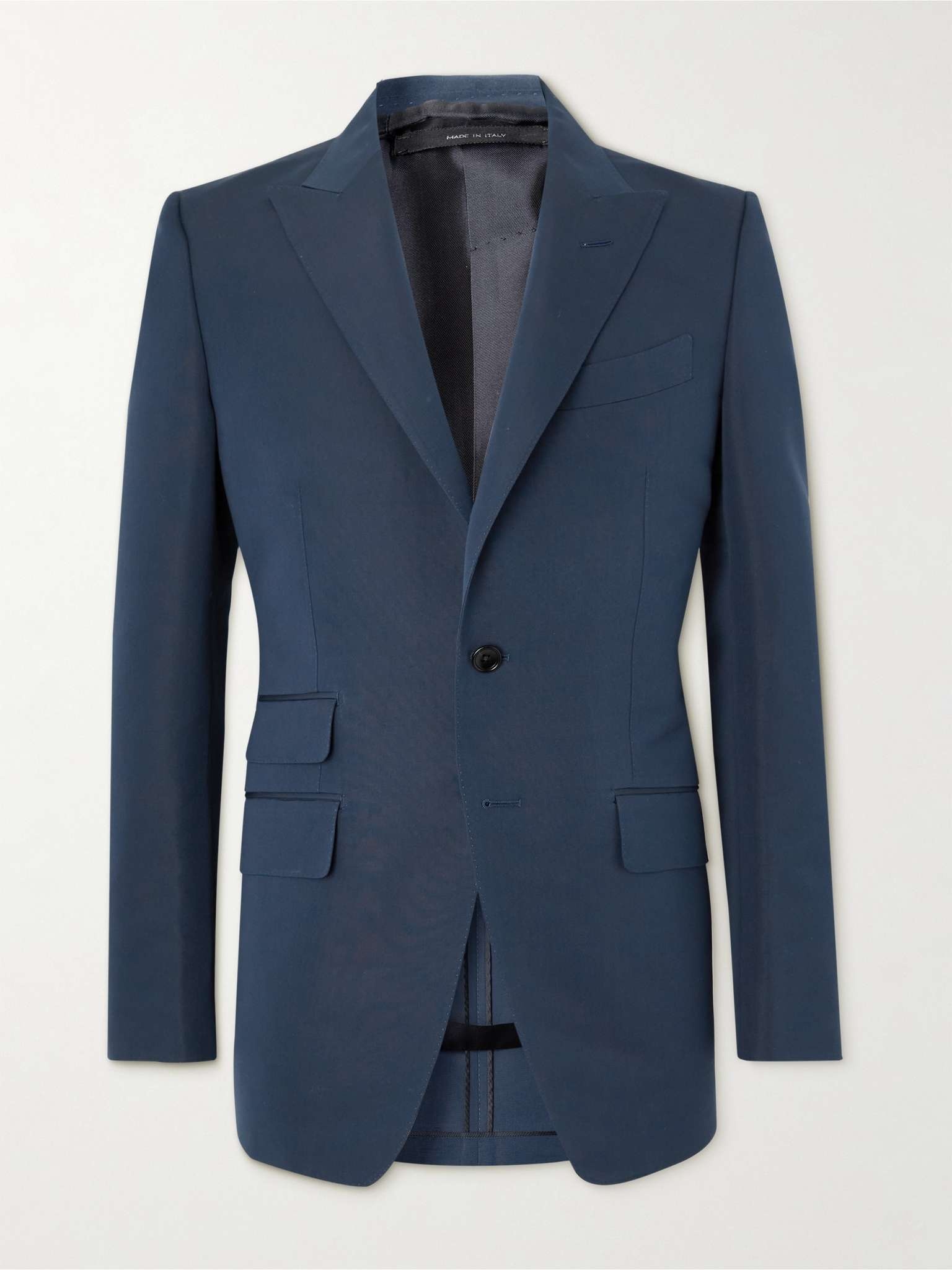 Cotton and Silk-Blend Suit Jacket - 1