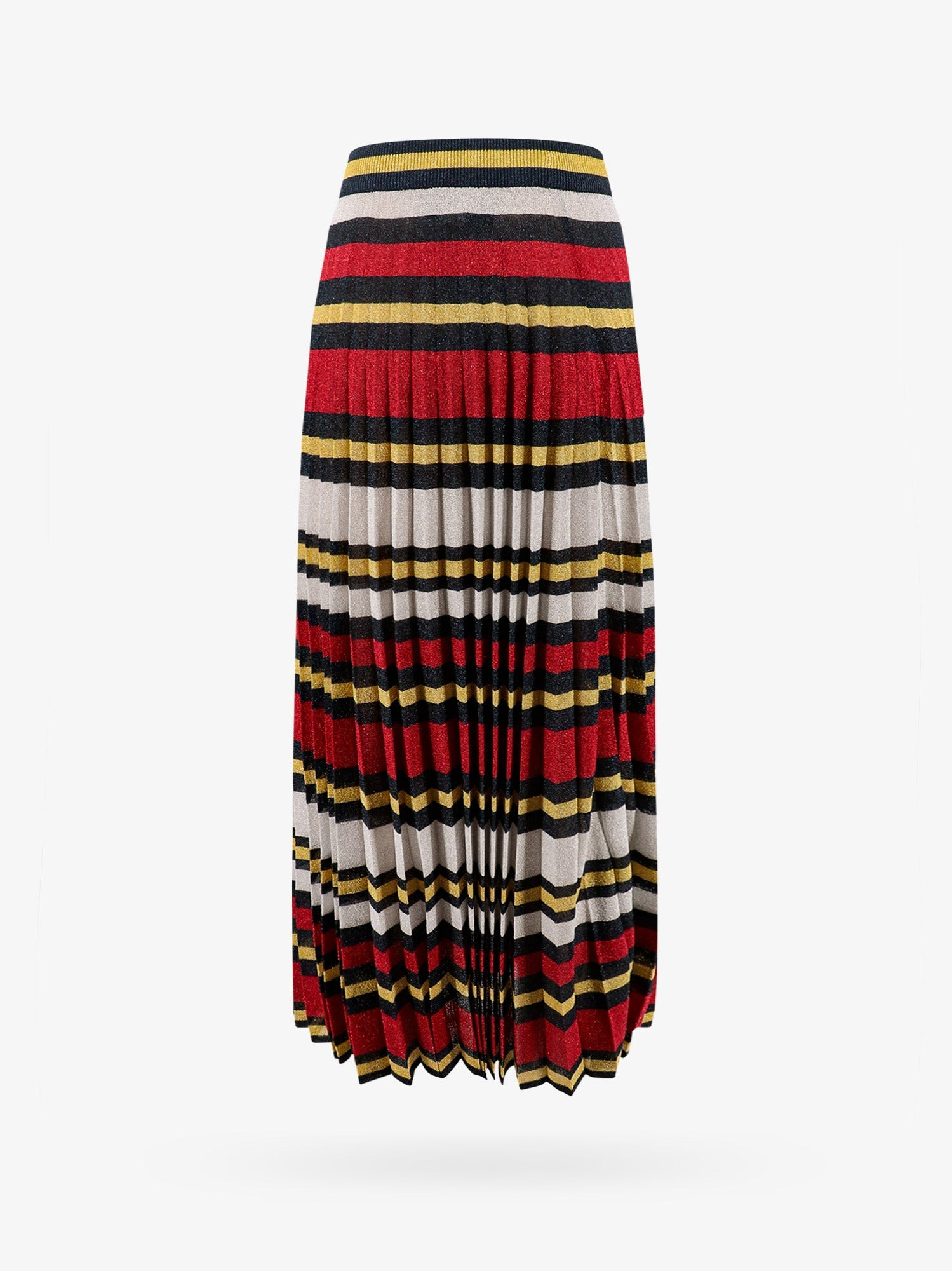 Lurex Skirt With Striped Motif - 6