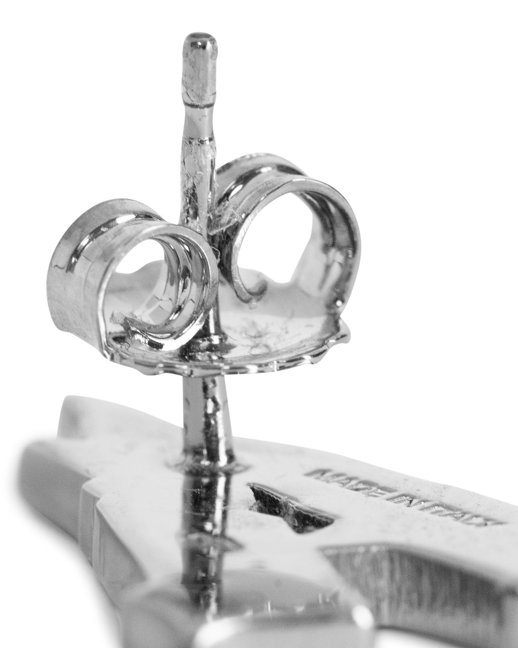 A LOGO EARRING - 4