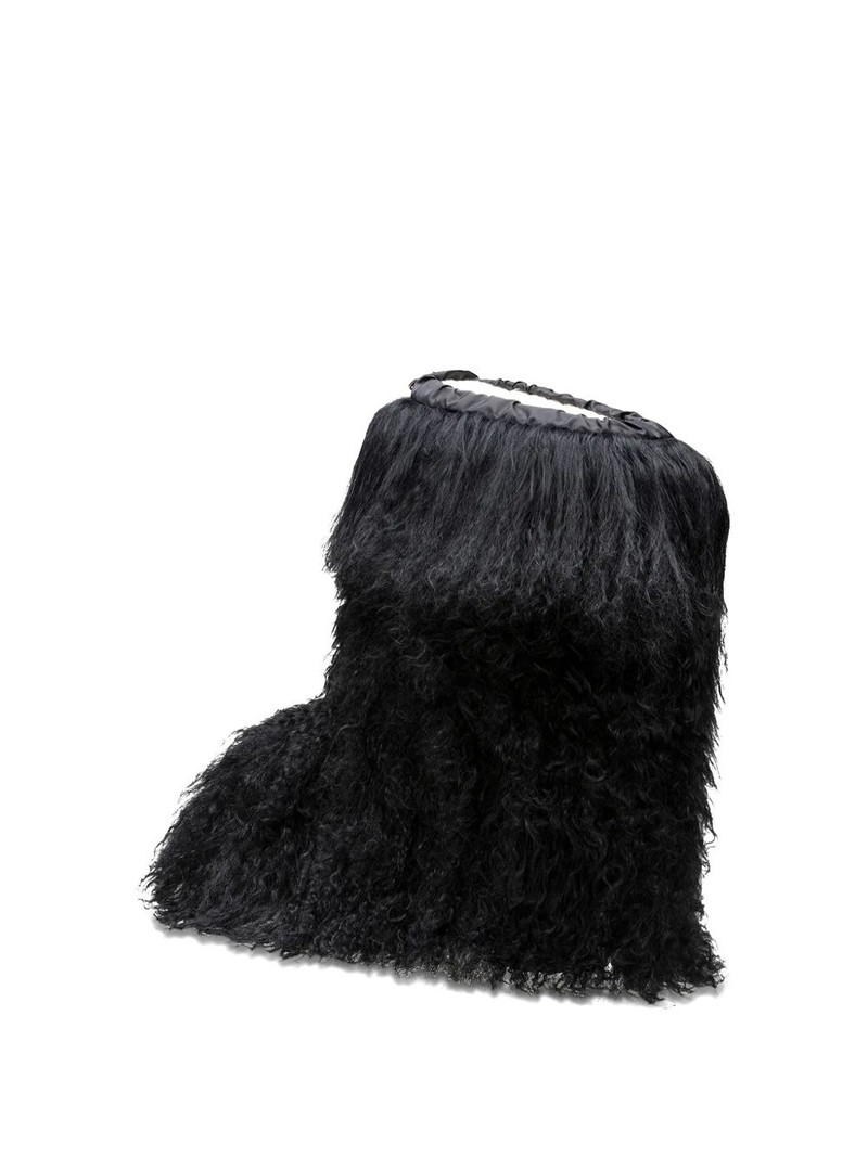 BOGNER furry wool  boots outlook