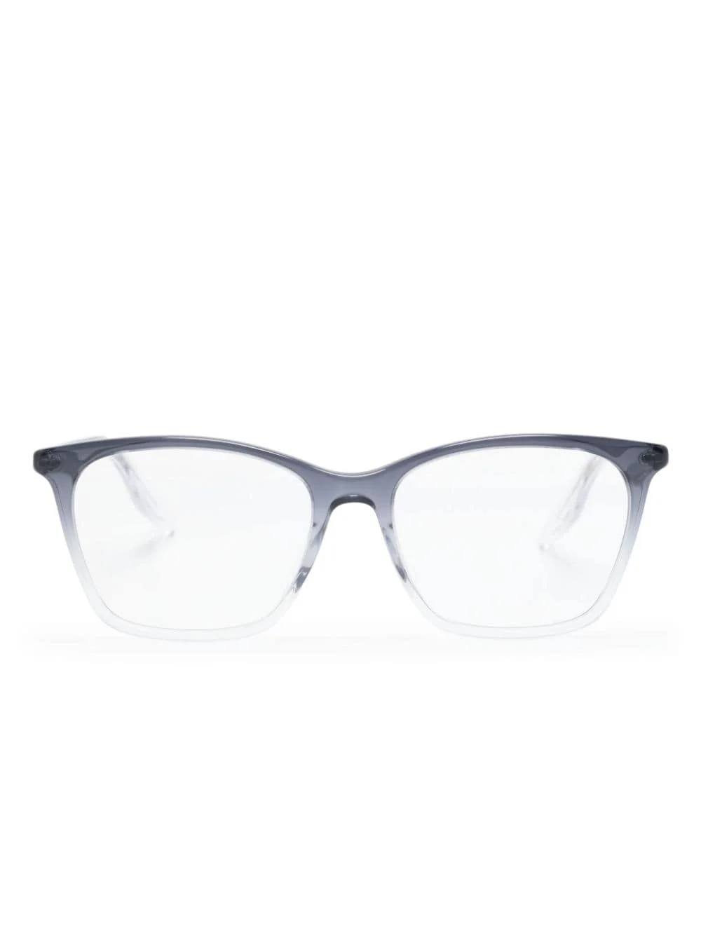 ombré-effect cat-eye glasses - 1