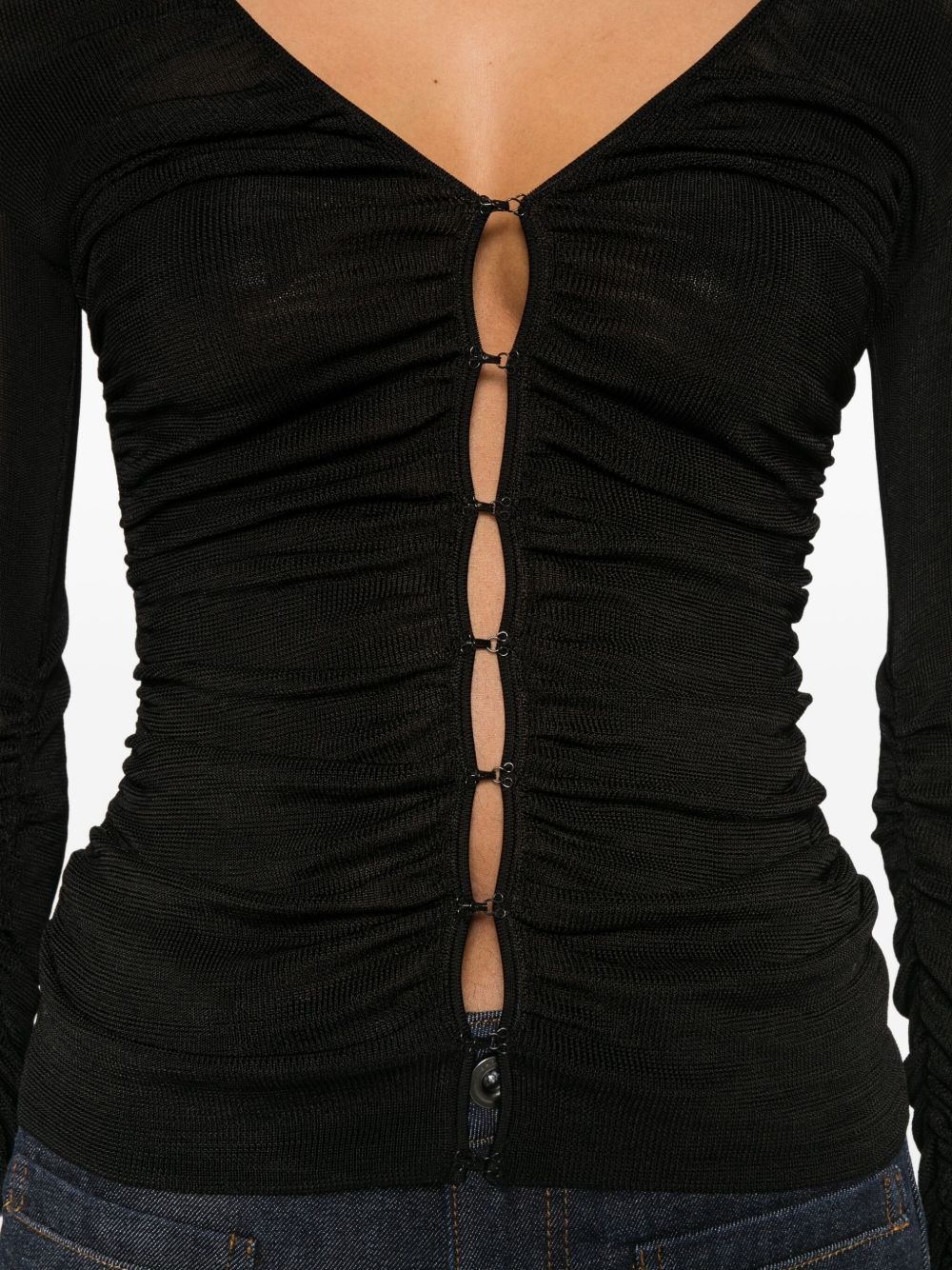 button-detailed long-sleeve t-shirt - 5