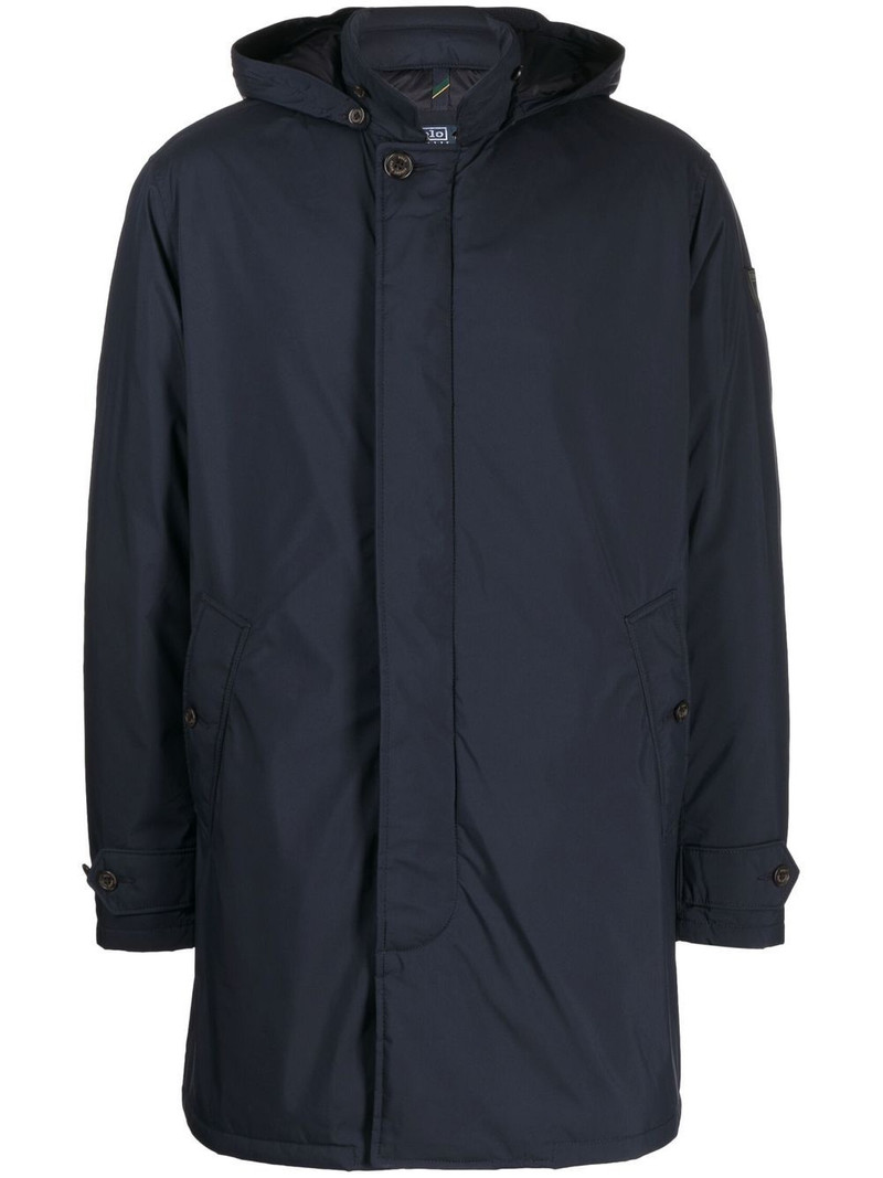 hooded down-filled coat 1
