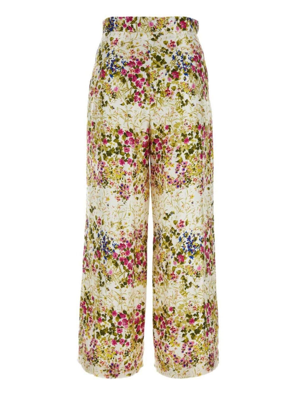 Opersos printed satin trousers - 2