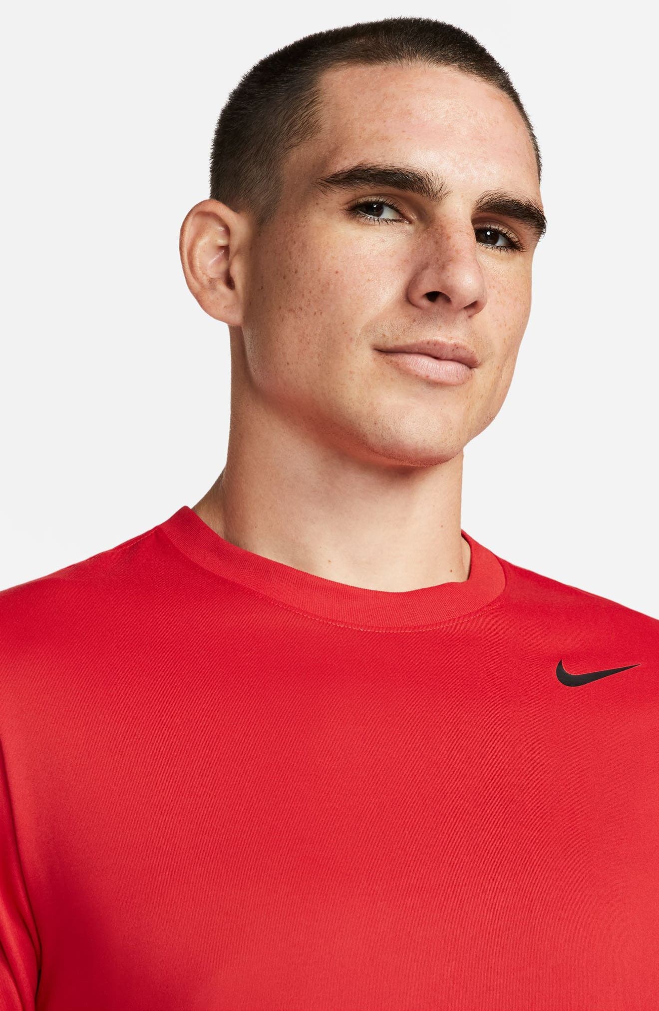 Nike Dri-FIT Legend T-Shirt in University Red/Black at Nordstrom - 7