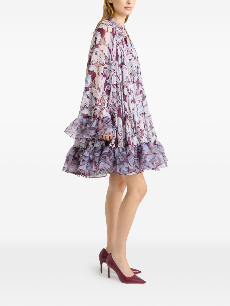 Cairette ruffled tulip mini dress 3