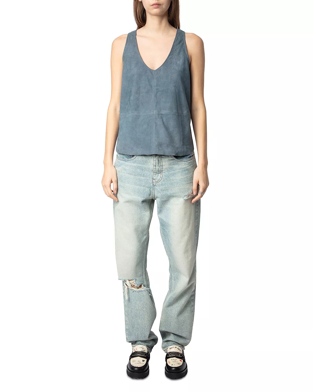 Tander Suede Tank Top - 2