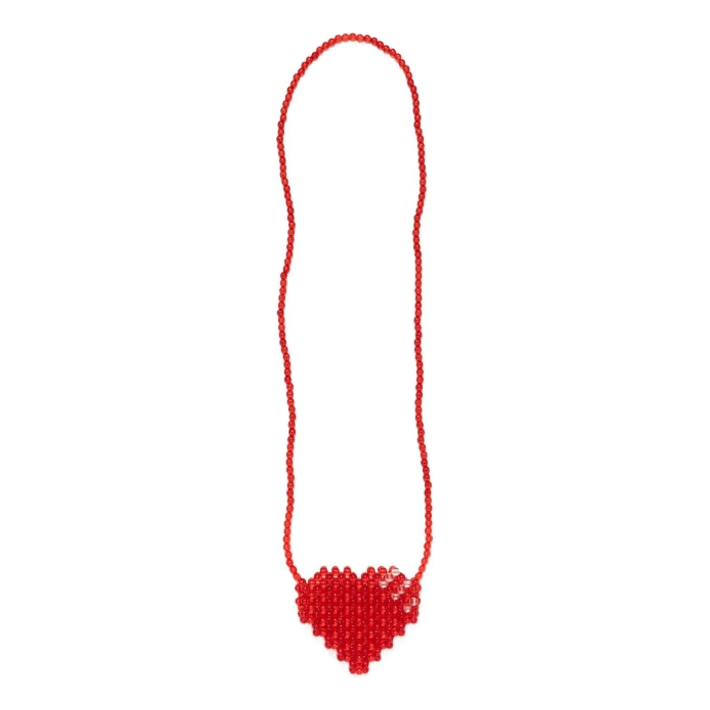 HUMAN MADE Heart Beaded Bag 'Red' HM31GD206-RED - 1