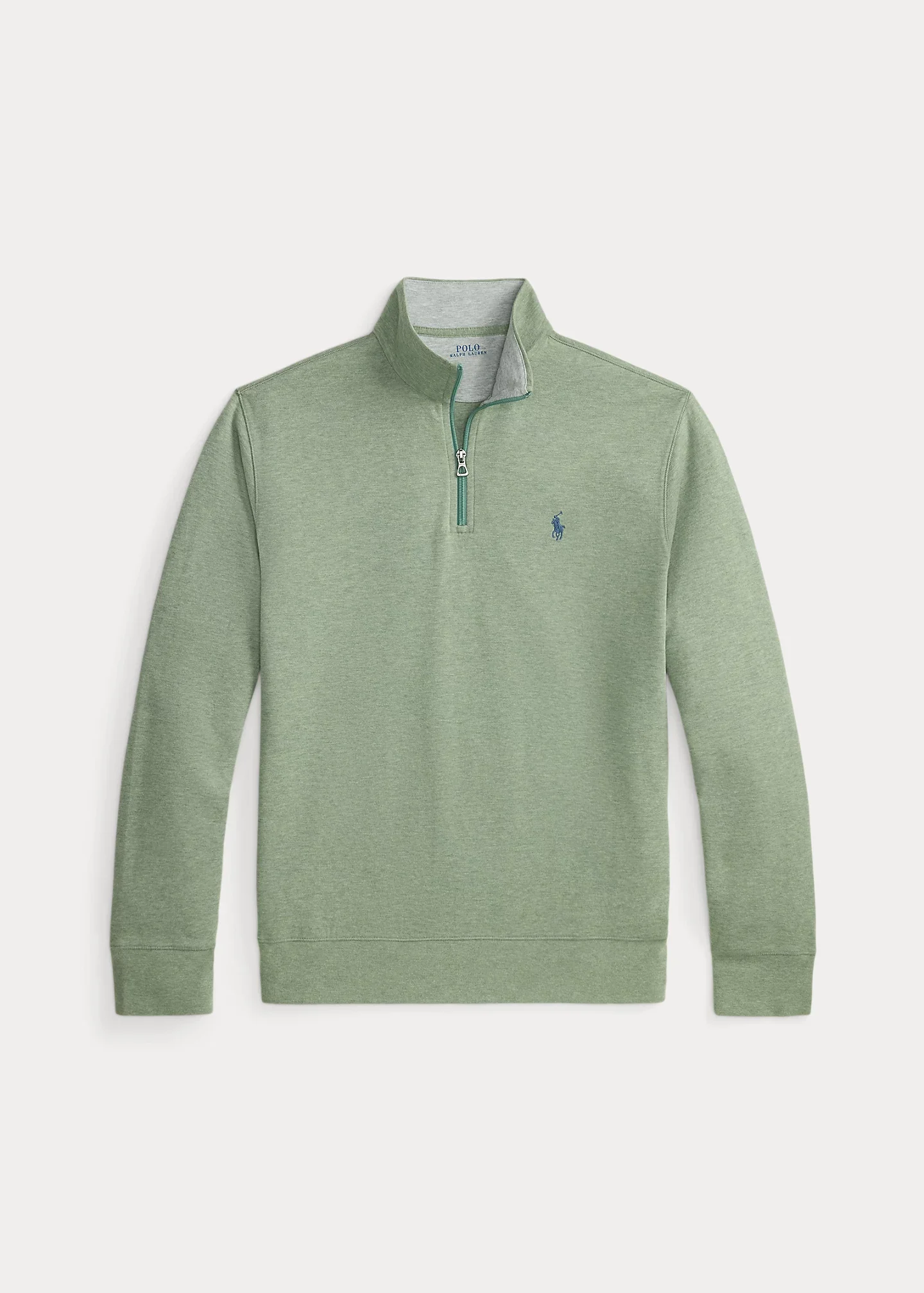 Luxury Jersey Quarter-Zip Pullover - 1