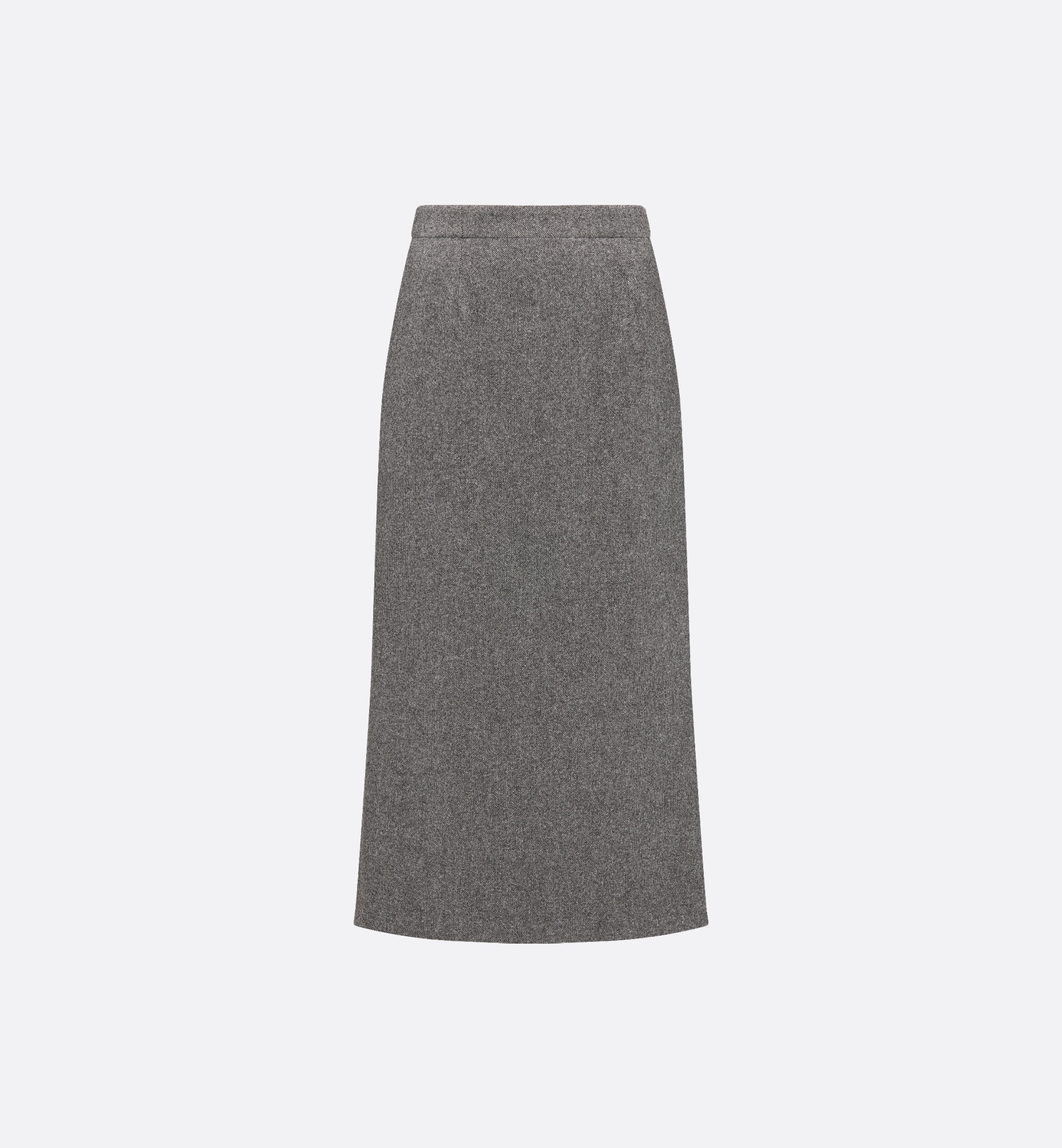 Straight Mid-Length Skirt - 1