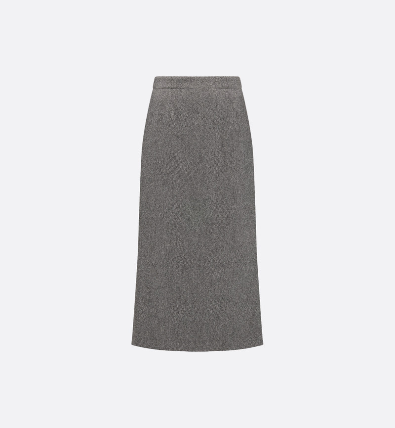 Straight Mid-Length Skirt 1