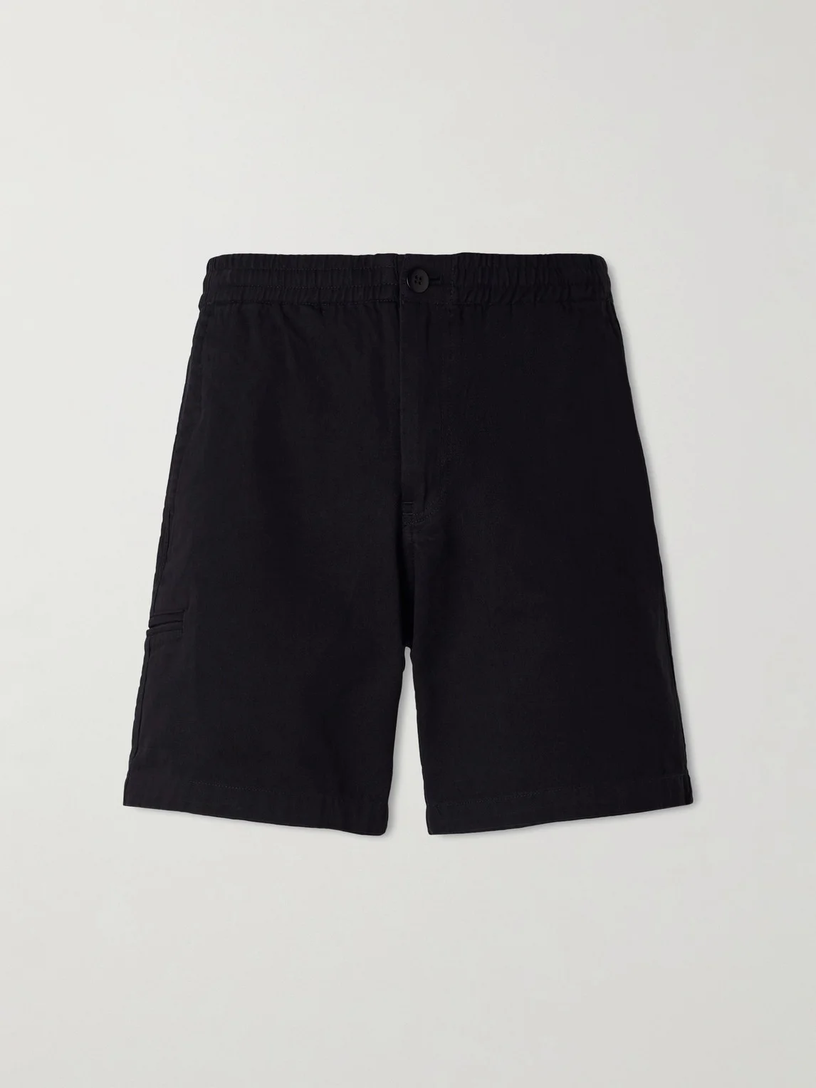 Straight-Leg Cotton-Twill Shorts - 1