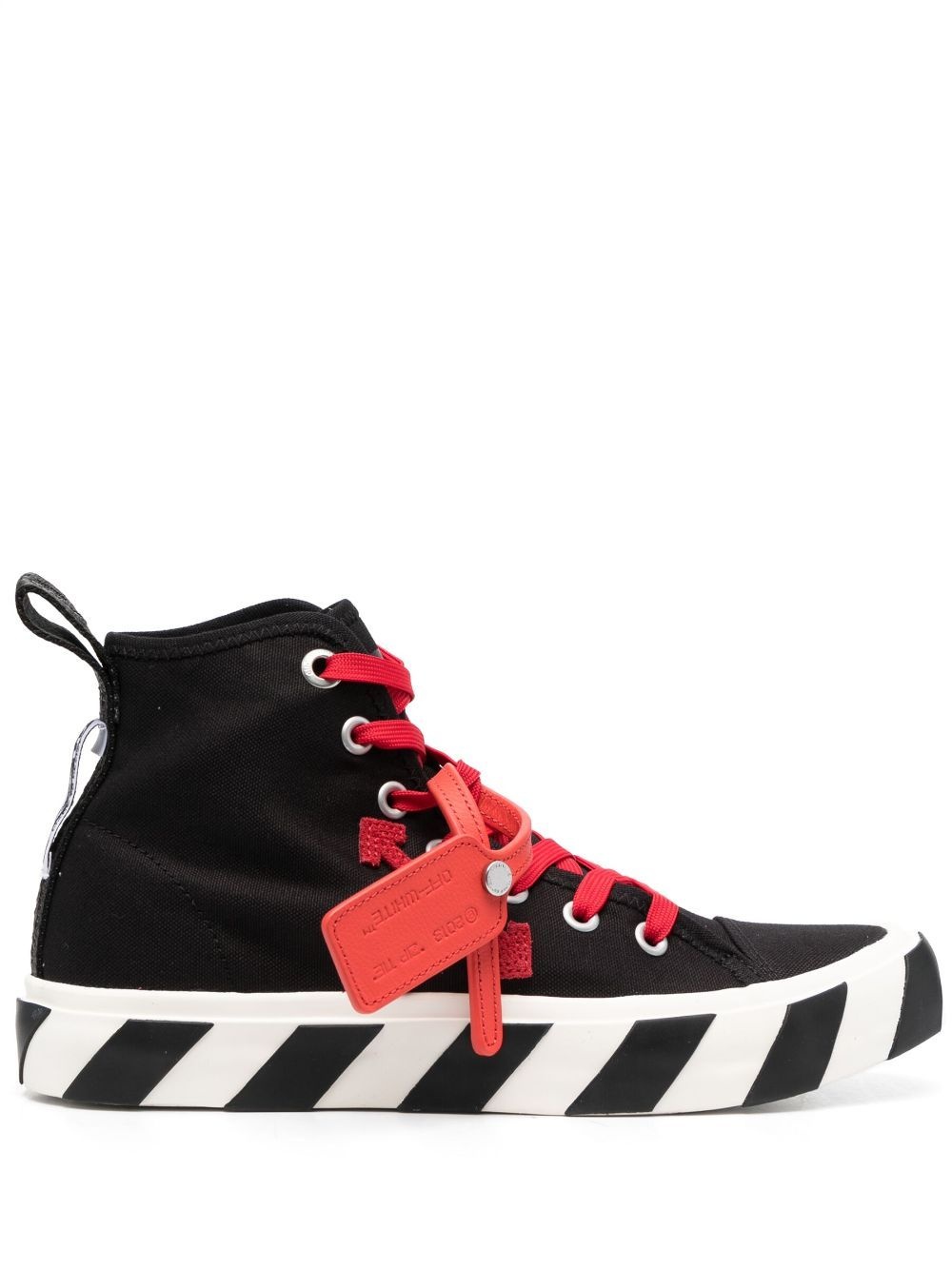 Arrows-motif high-top sneakers - 1