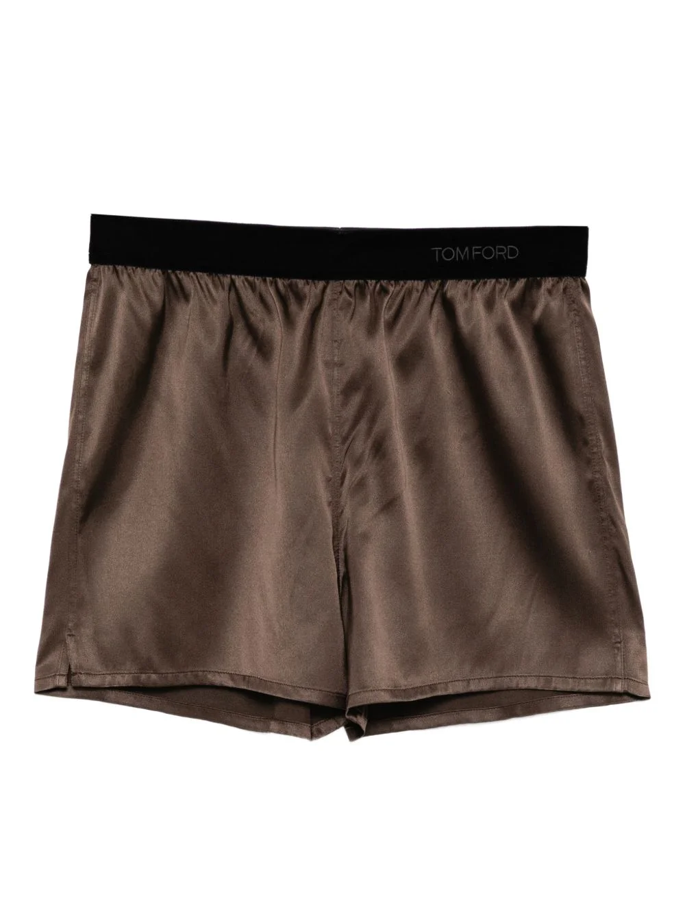 satin shorts - 1