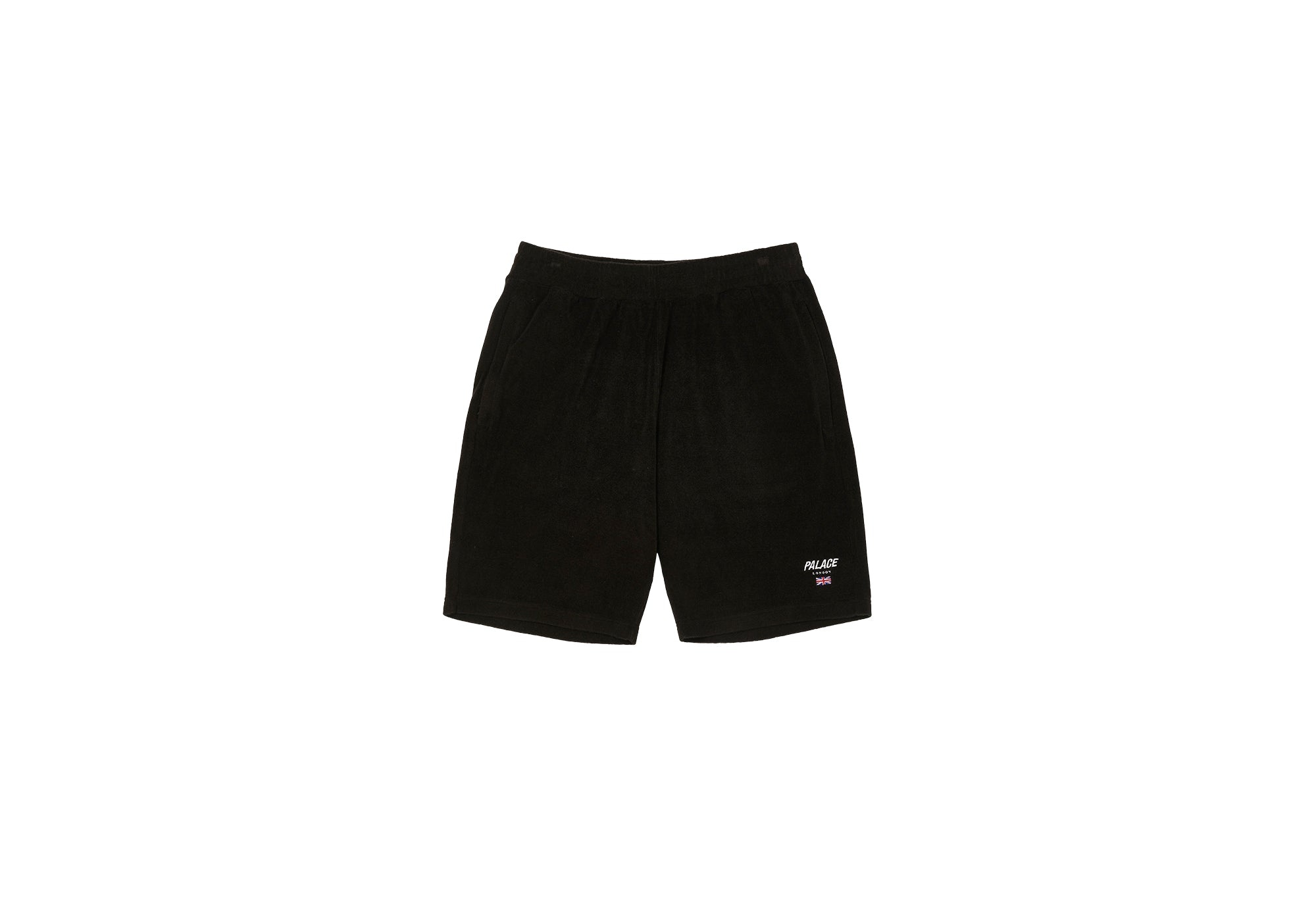 TOWELLING SHORTS BLACK - 1