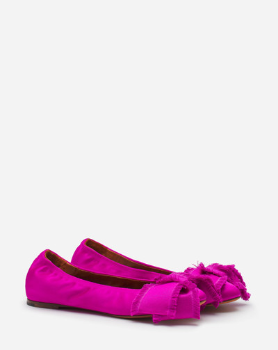Lanvin BALLERINA FLAT WITH A SATIN BOW outlook