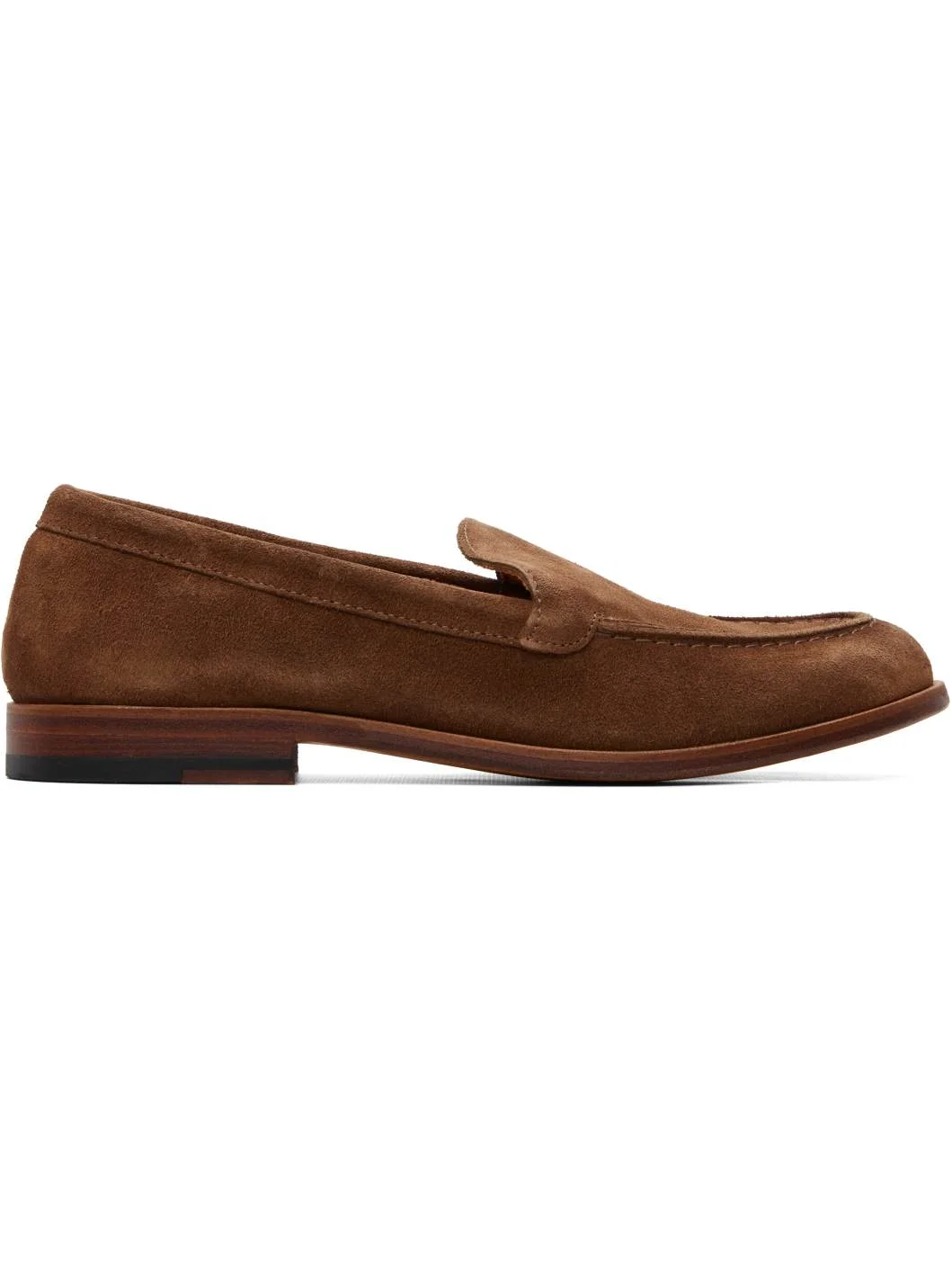 Brown Suede Henri Summer Loafers - 1