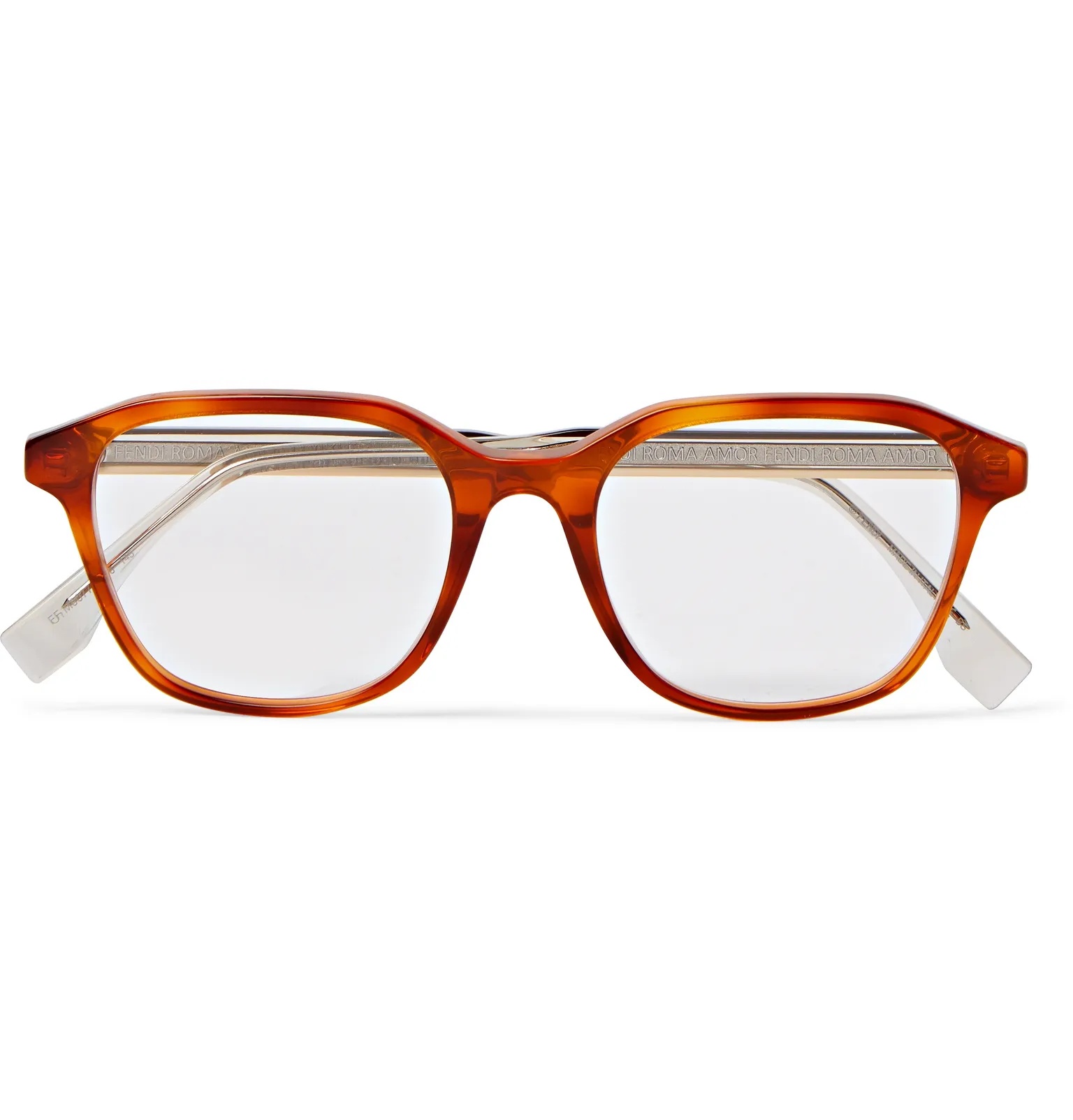 Round-Frame Acetate Optical Glasses - 1