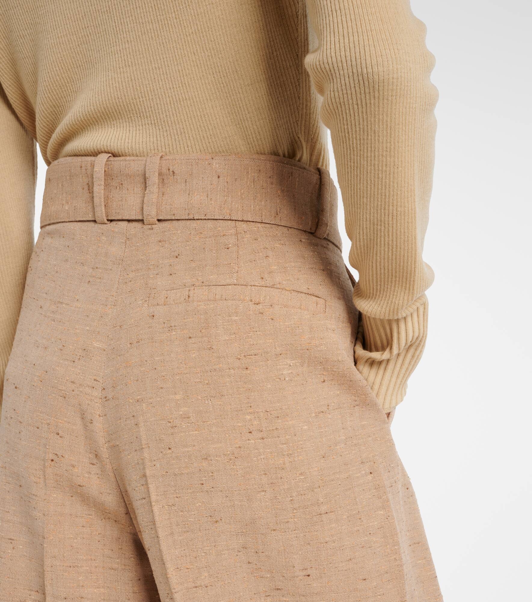 Atlas high-rise wide-leg pants - 6