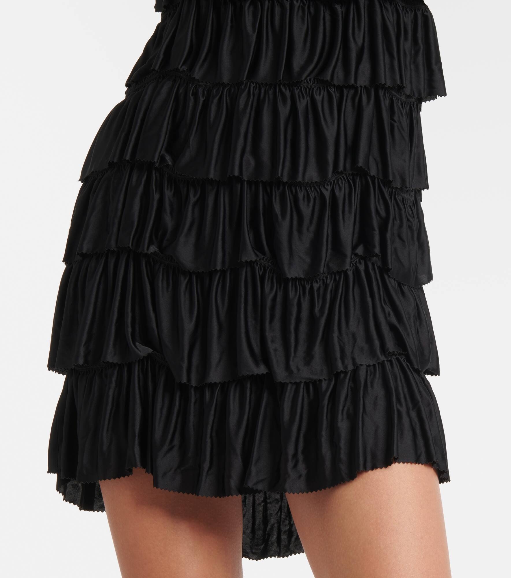 Ruffled halterneck minidress - 5