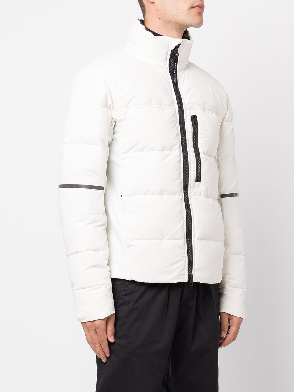 Hybridge high-neck down jacket - 3