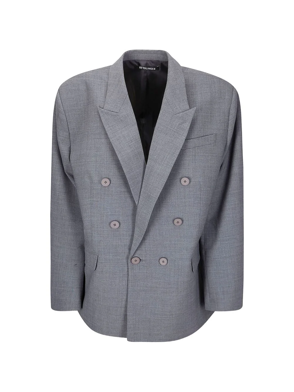 oversized buttoned blazer - 1