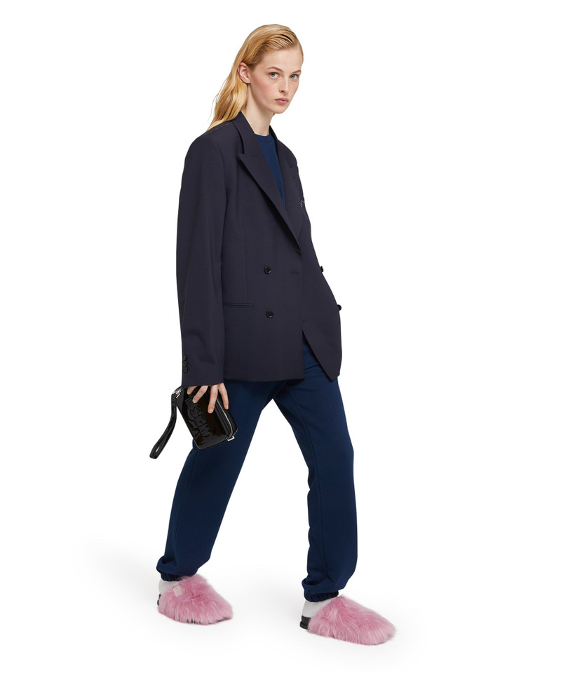 Track pants with high waist and drawstring 5