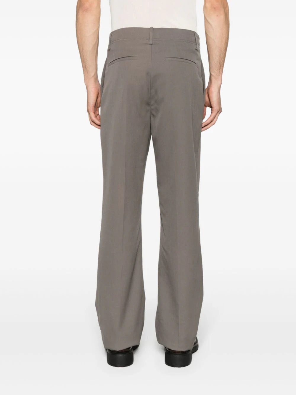 TAILORED WOOL TROUSERS - 4