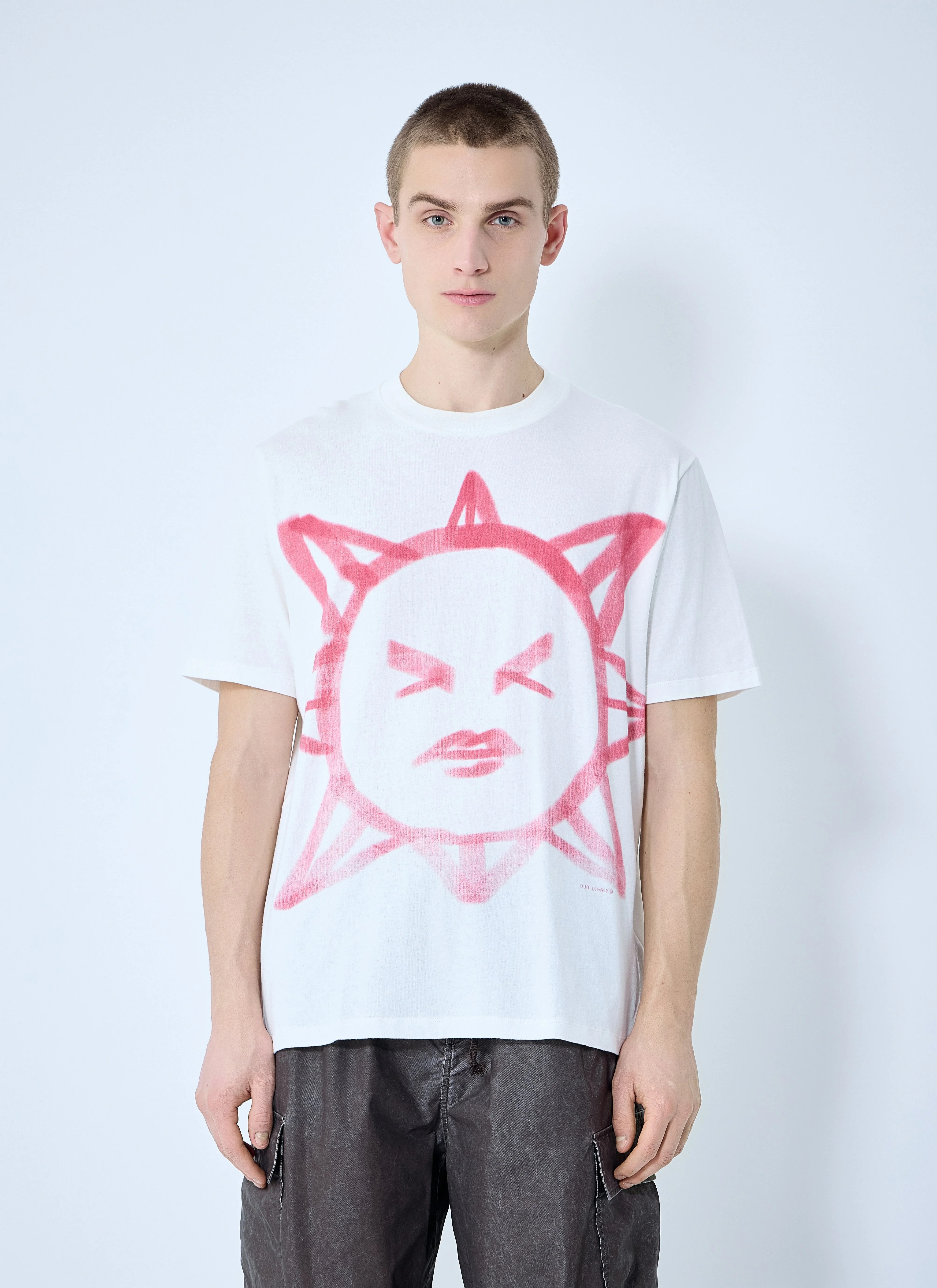 Our Legacy Men Squinting Sun T-Shirt - 1