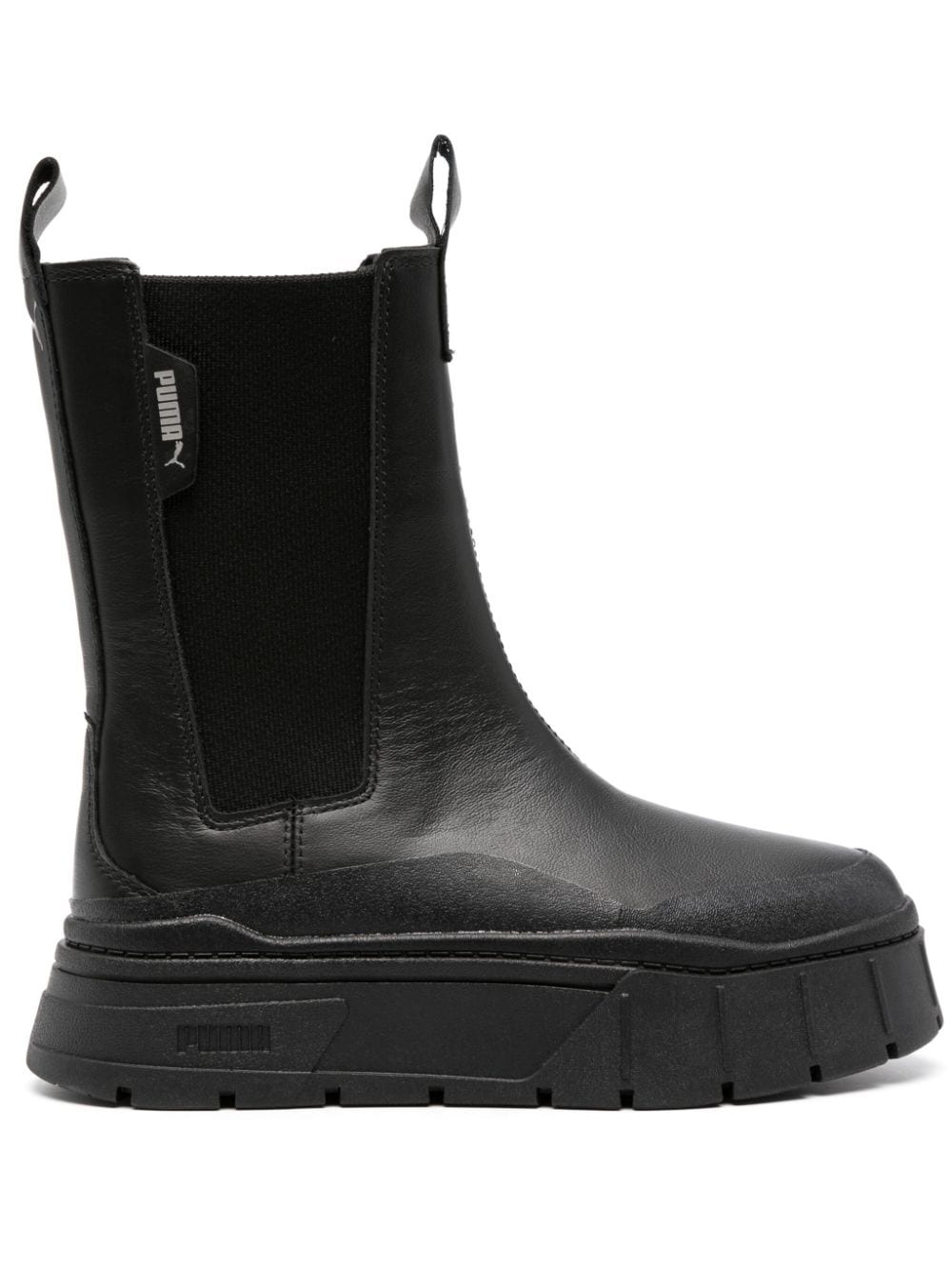 Mayze Stack 50mm leather Chelsea boots - 1