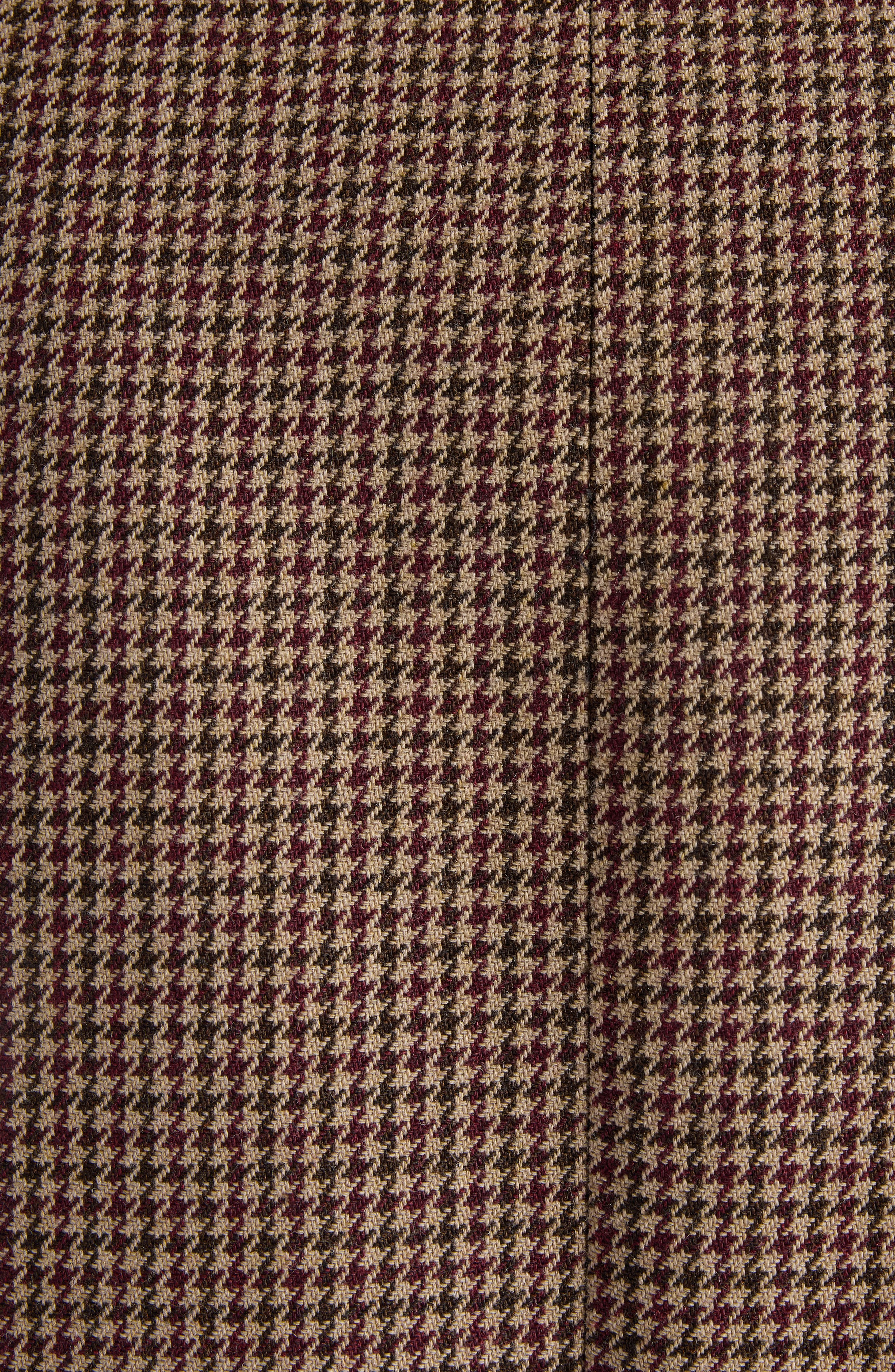 Acne Studios Otam Houndstooth Wool Coat in Multi Brown at Nordstrom - 5