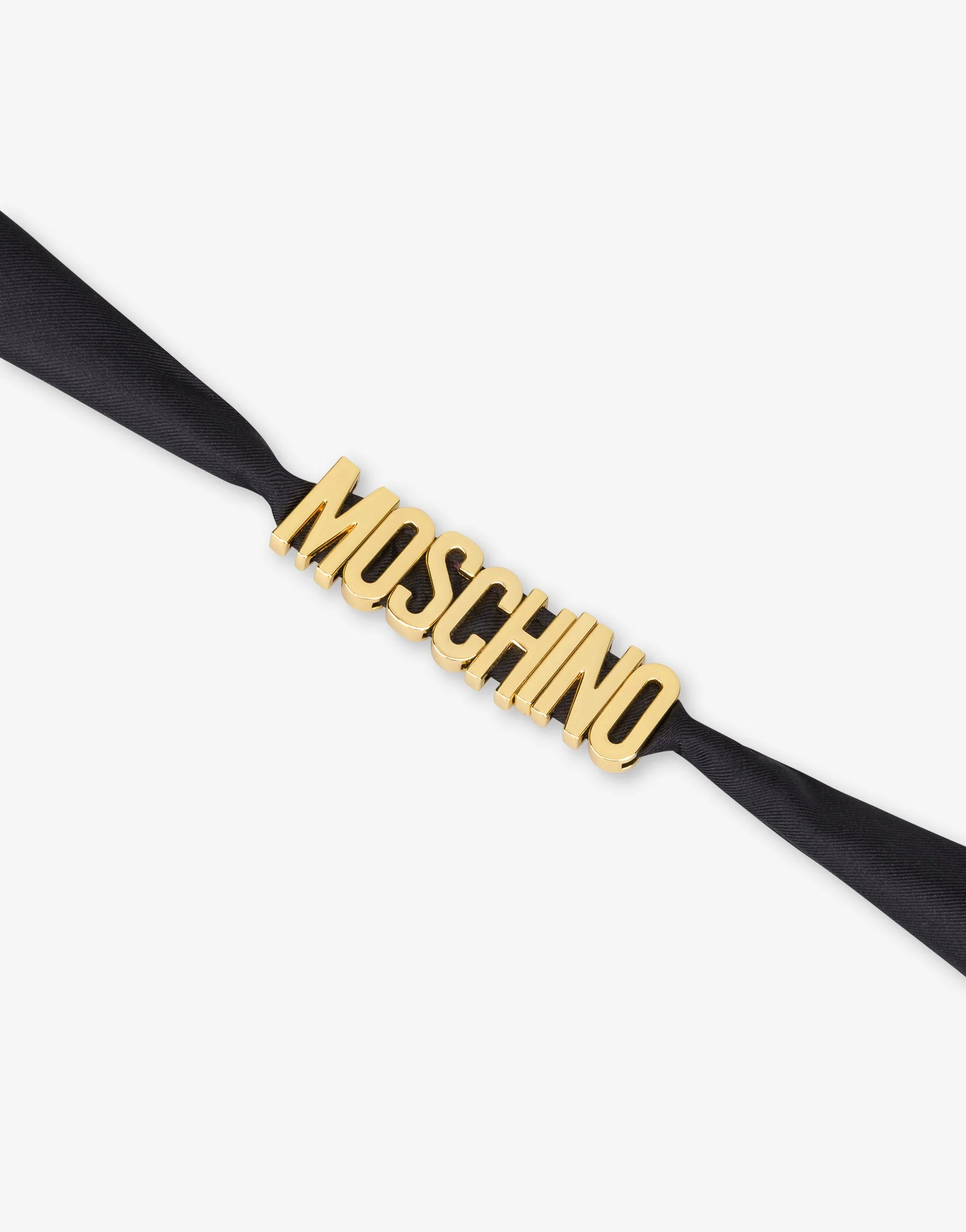 LETTERING LOGO SMALL SILK SCARF - 1