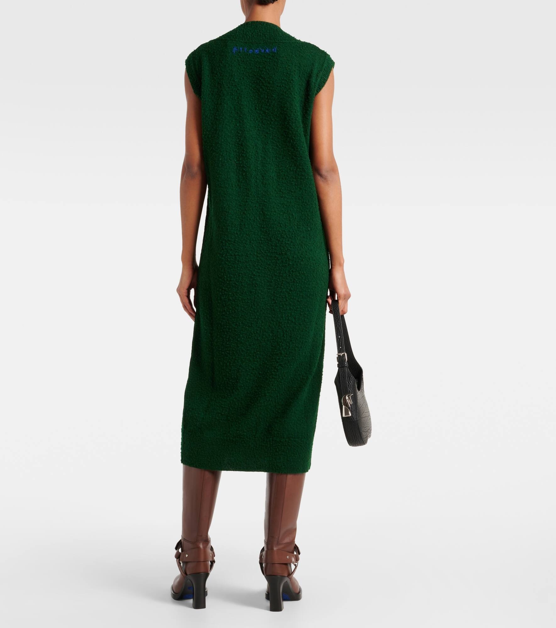 Argyle wool maxi dress - 3