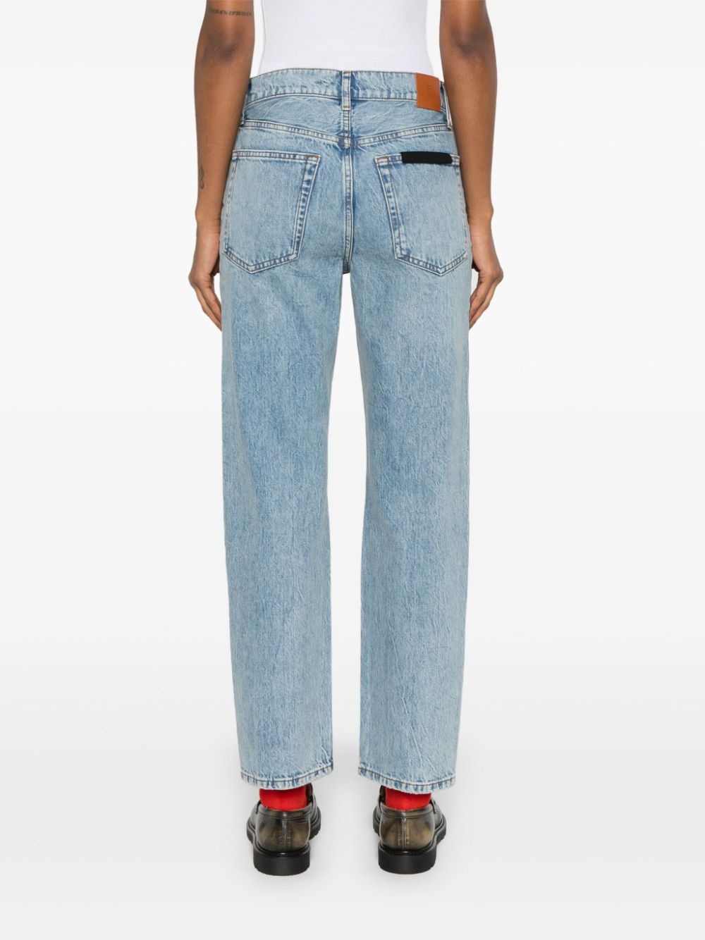 Benson high-rise straight-leg jeans - 4