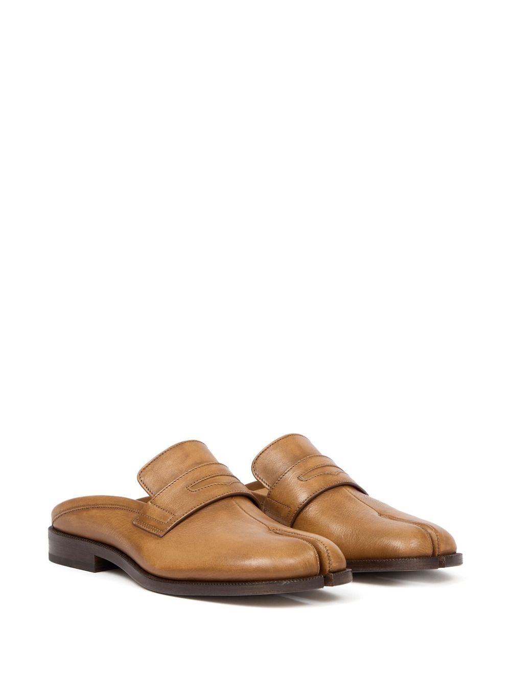 Tabi City leather mules - 2