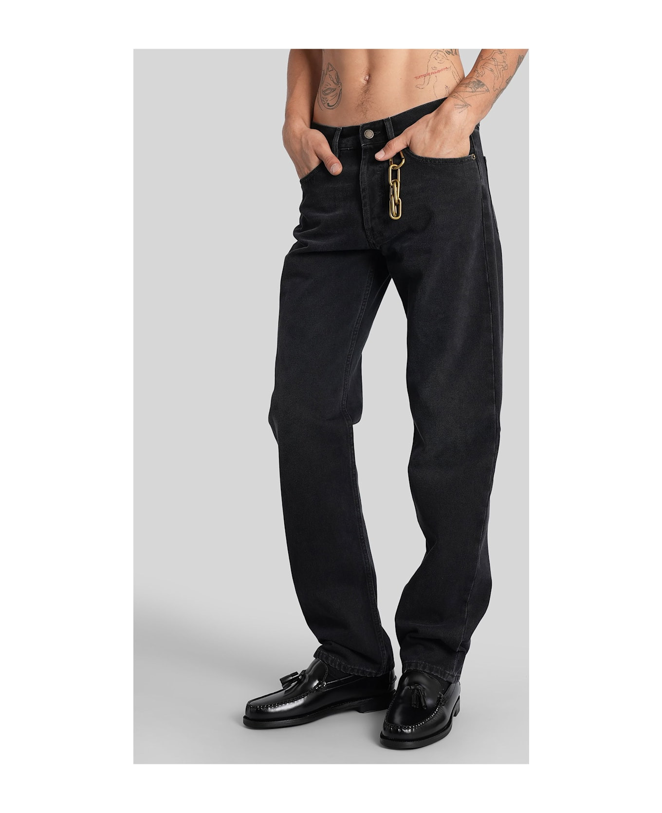 Larry Jeans In Black Denim - 4