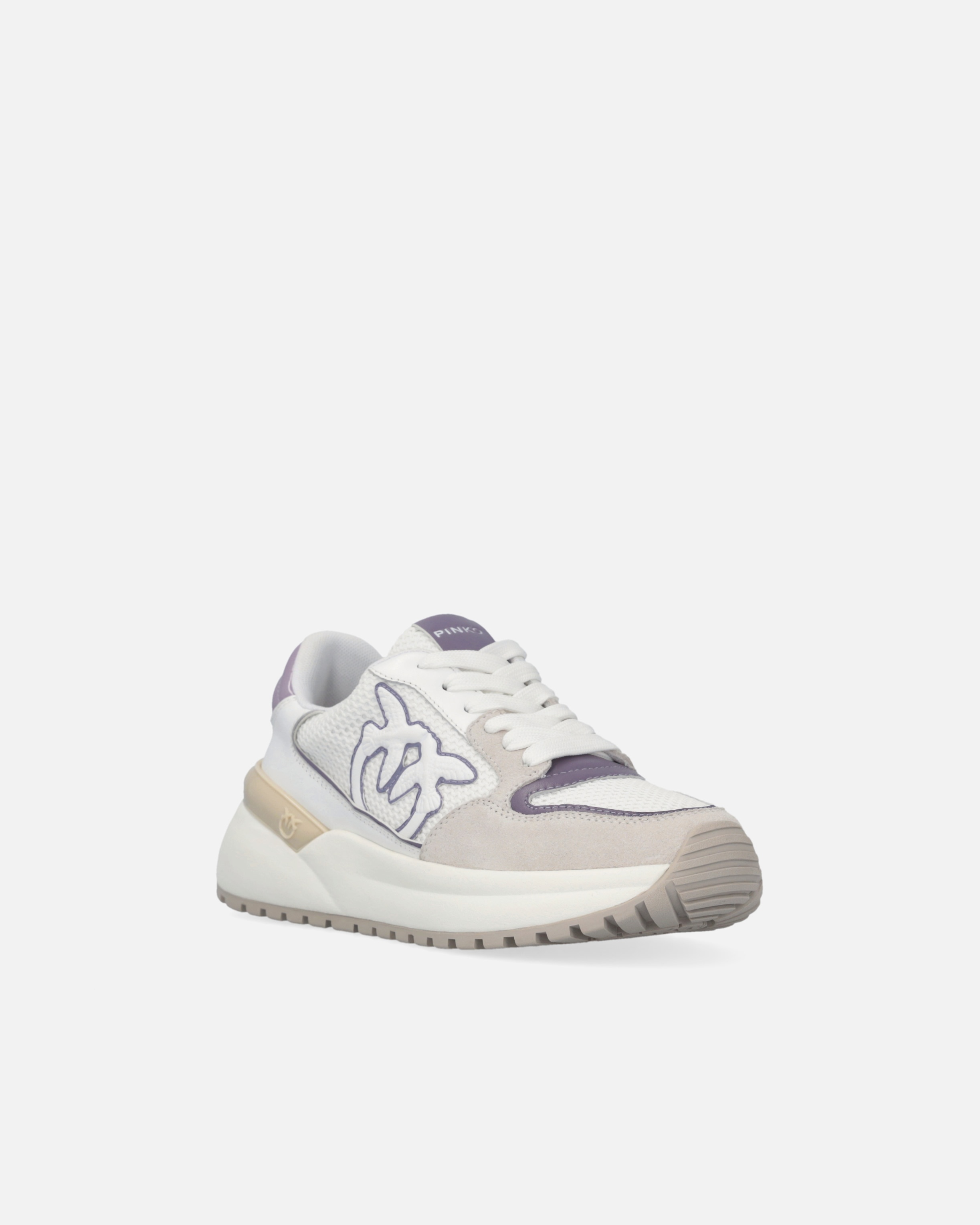 LAMINATED CHUNKY SNEAKERS WITH LOGO - 2