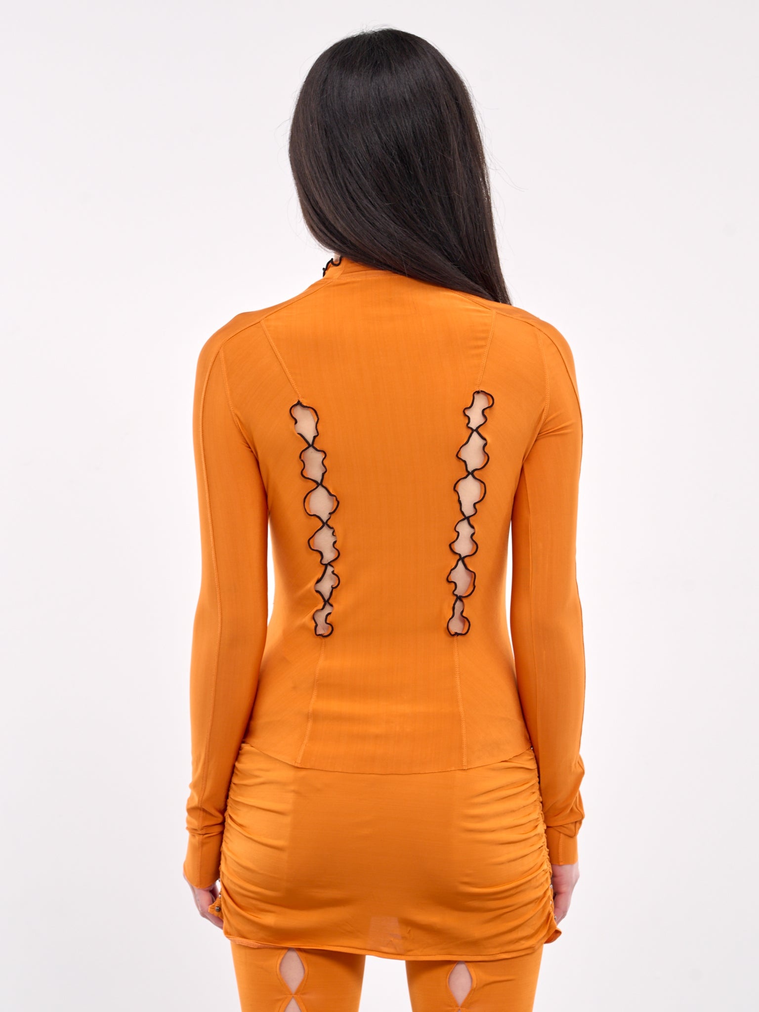 Cut-Out Turtleneck Top - 3