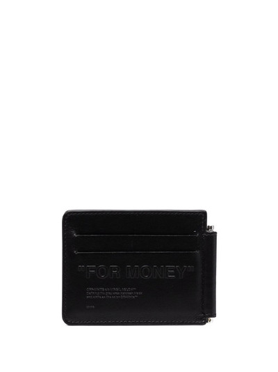 Off-White For Money wallet outlook